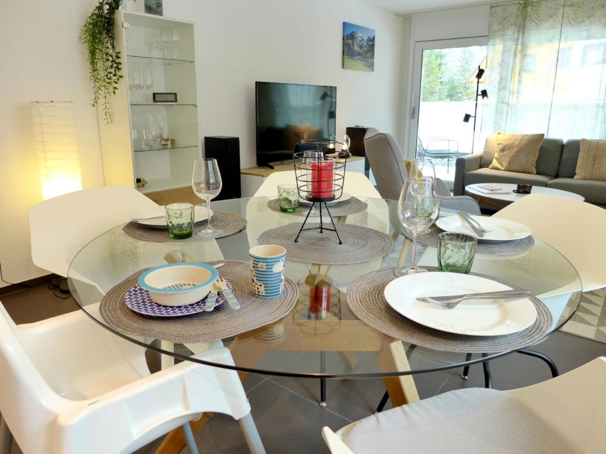 Apartment Terrasse By Interhome Kandersteg Bagian luar foto